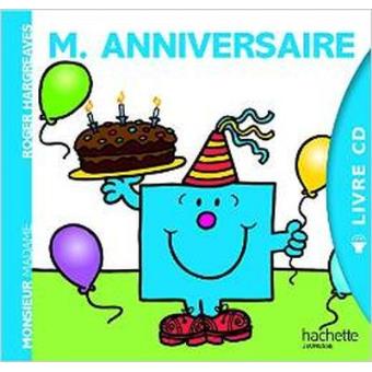 Livre Cd Monsieur Anniversaire Livre Cd Collectif Achat Livre Fnac