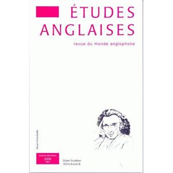 Études anglaises -  N°4/2006