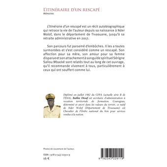 L'itinéraire d'un rescapé. Mémoires.