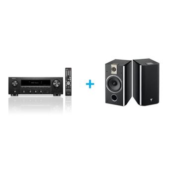 Amplificateur Hi-Fi Denon DRA-900H Noir + une paire d’enceintes Focal Chorus 706 Black Style - 1