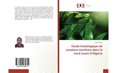 Etude histologique de Lavatera maritima dans le nord ouest d'Algérie
