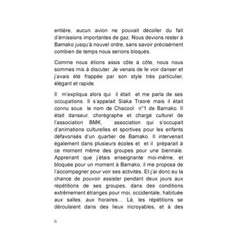 Chacool numéro 1 de Bamako, danseur du Mali