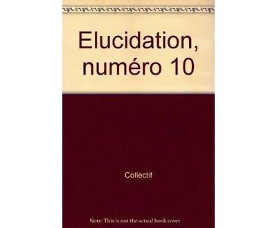 Élucidation n°10