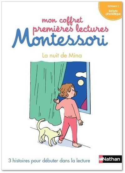Mon coffret premières lectures Montessori - La nuit de Mina - niveau 1