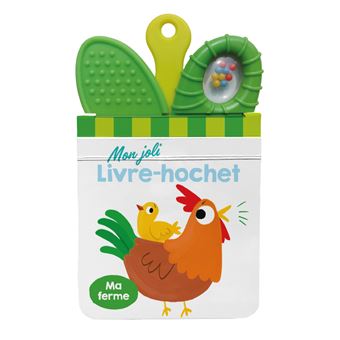 Ma ferme Mon joli livre-hochet
