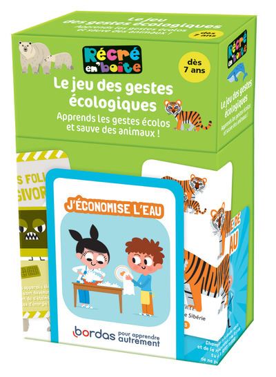 Le jeu des gestes écologiques - Apprends les gestes écolos et sauve des animaux !