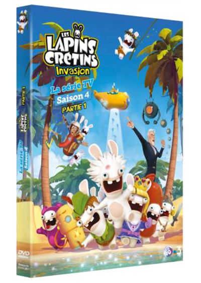 Les Lapins Crétins Saison 4 Volume 1 DVD