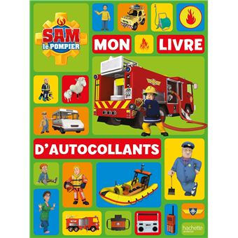 Sam le Pompier - Mon livre d'autocollants NED