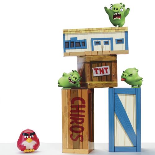 Chamboule - tout géant Angry Birds
