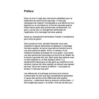 Traitement d'une Hernie Inguinale Sans Opération!