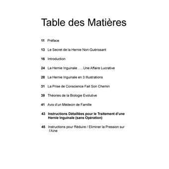 Traitement d'une Hernie Inguinale Sans Opération!