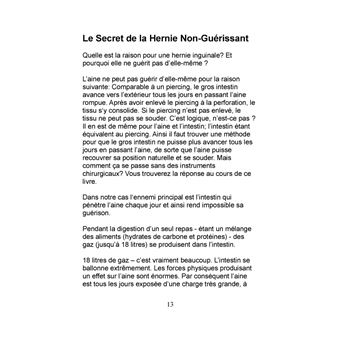 Traitement d'une Hernie Inguinale Sans Opération!