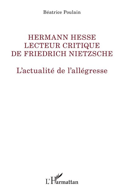 Hermann Hesse lecteur de Friedrich Nietzsche