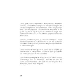 Au plus profond de mes sombres pensées