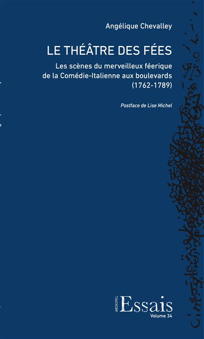 Le théâtre des fées - Angélique Chevalley - broché