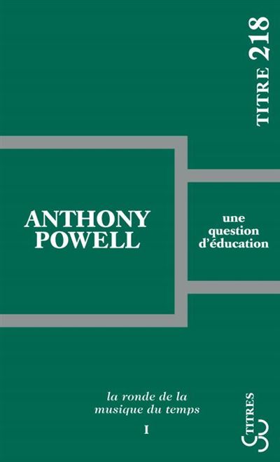 Une question d'éducation