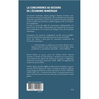 La concurrence au secours de l'économie numérique