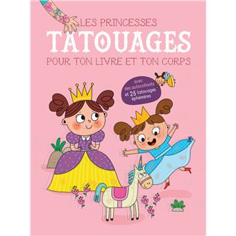 Les princesses - Tatouages pour ton livre et ton corps