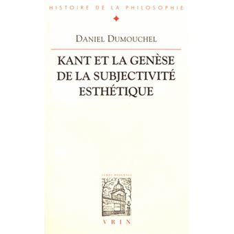 Kant et la genèse de la subjectivité esthétique