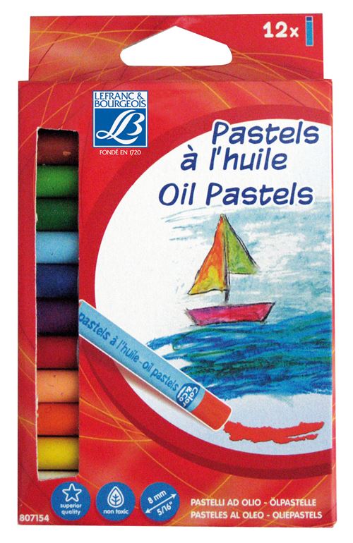 COLOR CO ETUI 12 PASTELS A L HUILE