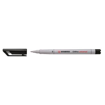 Stabilo Ohpen STABILO Feutre Pour Films OHPen Universal Soluble Noir - La Poste Stabilo Ohpen Non Permanent