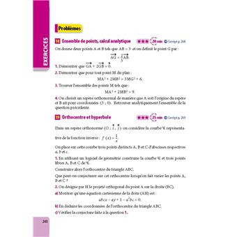 ABC BAC Excellence Maths 1re