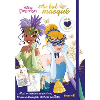 Disney Princesses - Au bal masqué - Coup de coeur créations (Tiana et Cendrillon)
