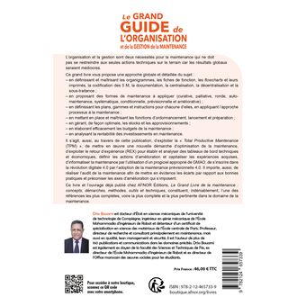 Le grand guide de l'organisation et de la gestion de la maintenance