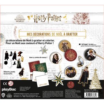Harry Potter - Mon kit de décoration de chambre - Playbac