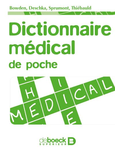 Dictionnaire médical de poche