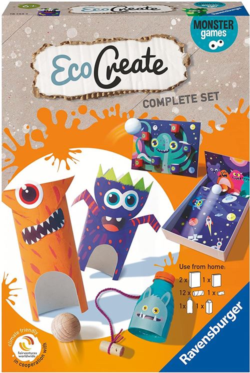 Non Communiqué Multicolore Ecocreate Midi - Monster Games / Jeux D'adresse