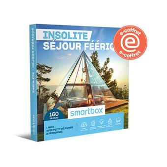 E-COFFRET SmartBox Séjour insolite et féérique - 1