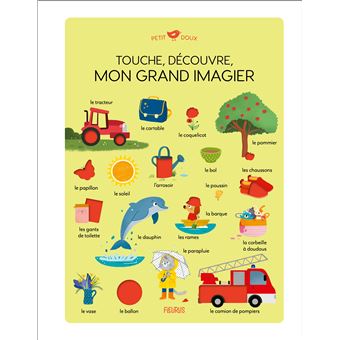 Touche, découvre, Mon grand imagier