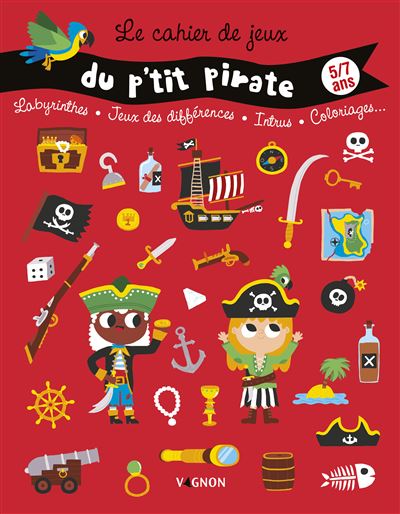 Labyrinthe Pirate Pour Enfants: Cahier d'Activité Pour Enfants