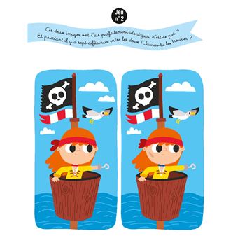 Cahier de jeux du p'tit pirate