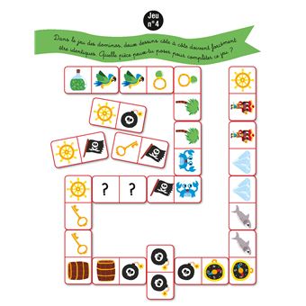Cahier de jeux du p'tit pirate