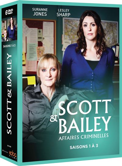 Coffret Scott et Bailey Saisons 1 à 3 DVD