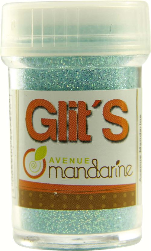 Paillettes Avenue Mandarine Glit’s 14 g Bleu clair
