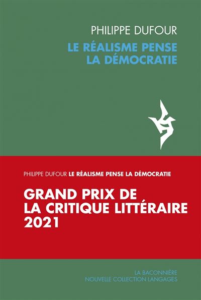 Le réalisme pense la démocratie - Philippe Dufour - broché