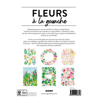 Fleurs à la gouache