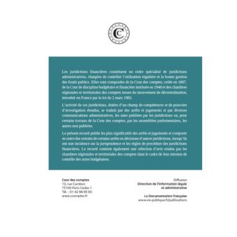 Arrêts, jugements et avis des juridictions financières 2021