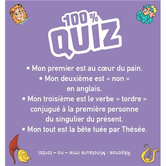 100% Quiz Mythologie