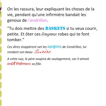 Cendrillon veut des baskets !