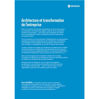 Architecture et transformation de l'entreprise
