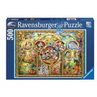 Puzzles Nathan 4005556873227 500 Pieces – Stitch and Angel/Disney Classique  Adult Puzzle: : Toys