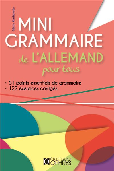 Mini-grammaire de l'allemand pour tous