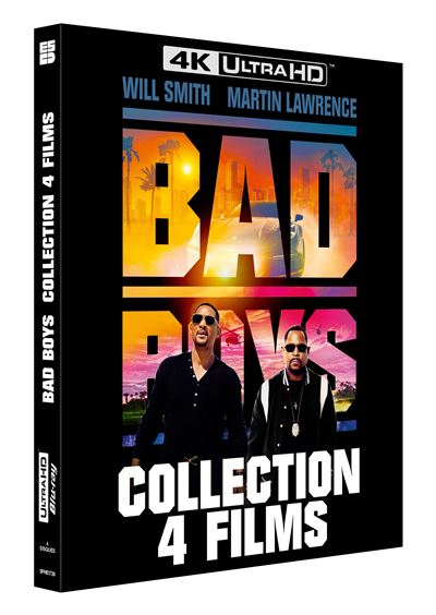 Coffret Bad Boys Collection 4 Films Blu-ray 4K Ultra HD