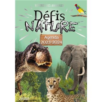 Agenda Défis Nature 2023-2024 - Records des animaux