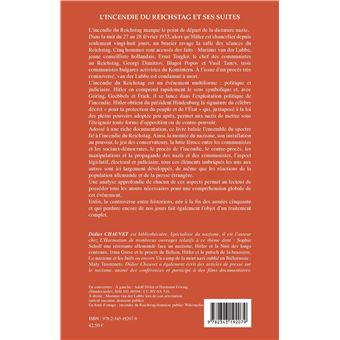 L'incendie du Reichstag et ses suites