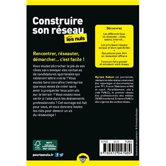 Construire son réseau Poche pour les Nuls